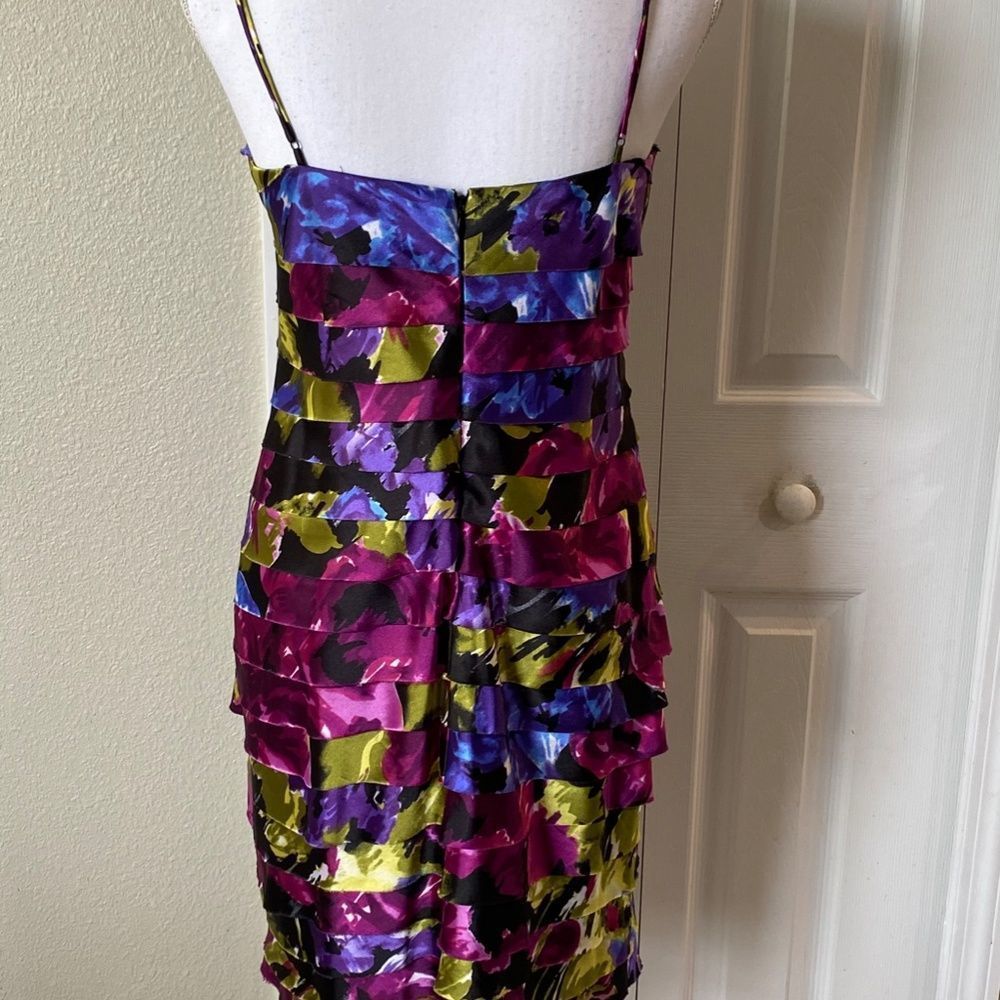 NW Collection Pencil Ruffle Dress 8P - Picture 2 of 4